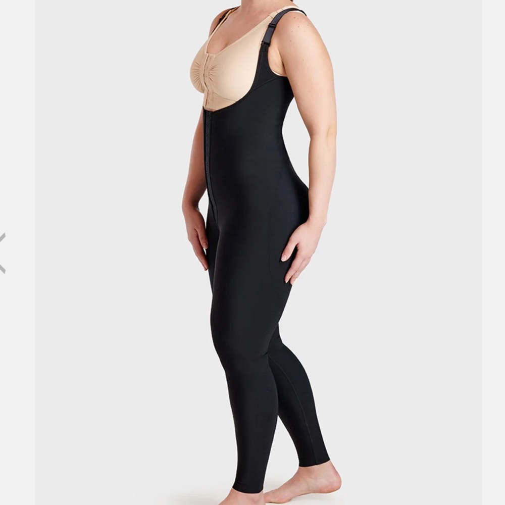 Marena Recovery - Compression Bodysuit for BBL Fat Transfer - Large - Black